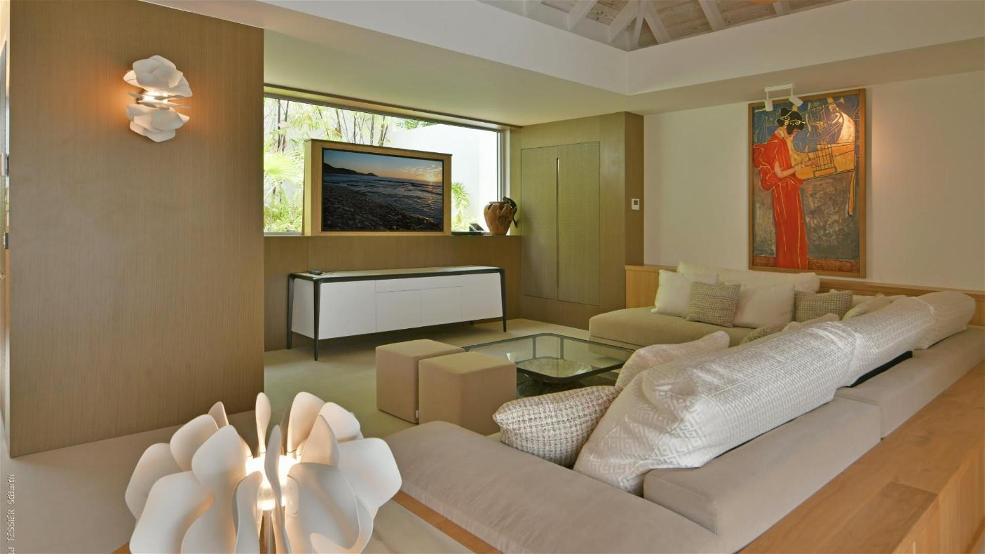 Modern Villa With Two Swimming Pools Petit Cul-de-Sac Bagian luar foto