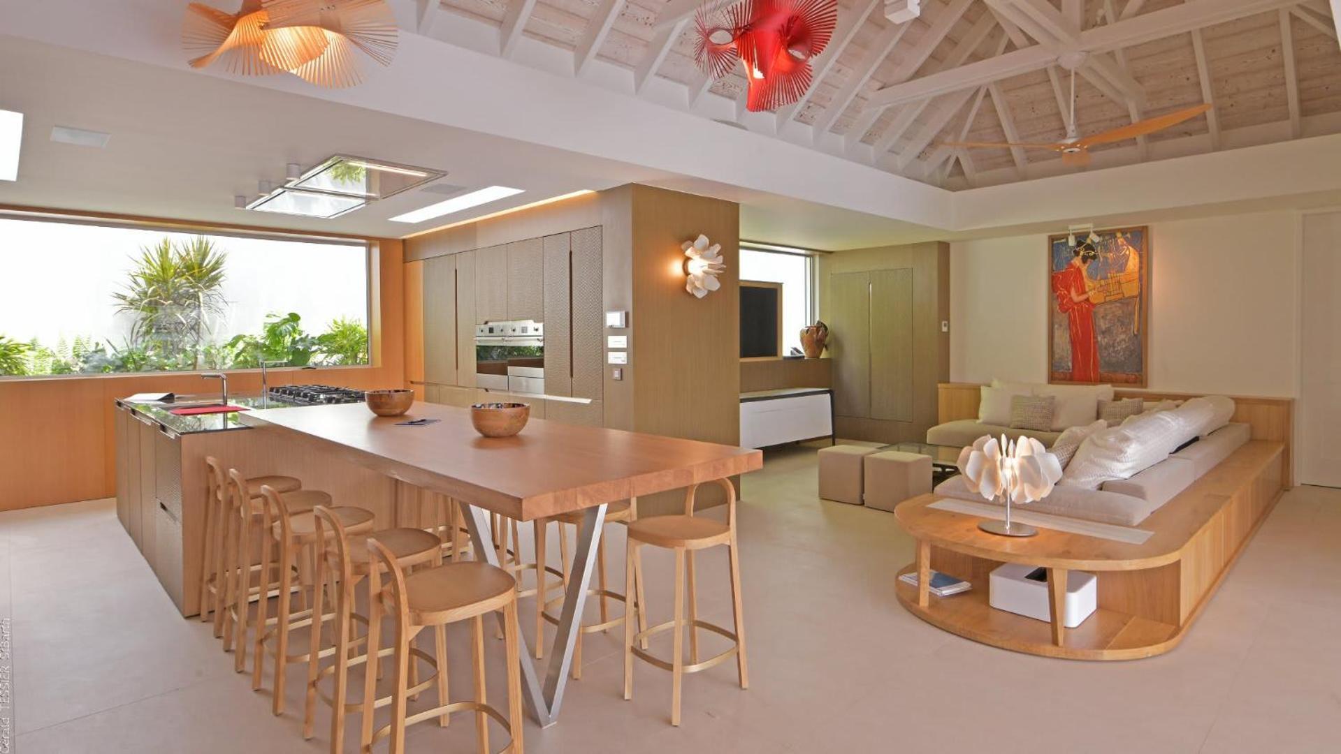 Modern Villa With Two Swimming Pools Petit Cul-de-Sac Bagian luar foto