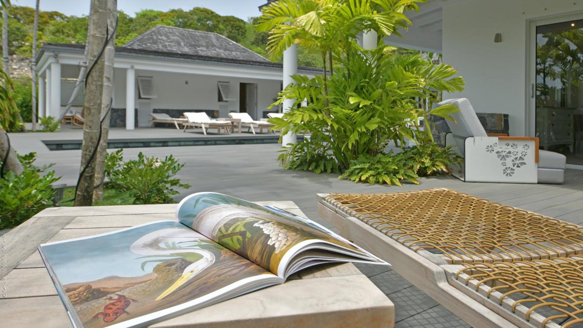 Modern Villa With Two Swimming Pools Petit Cul-de-Sac Bagian luar foto