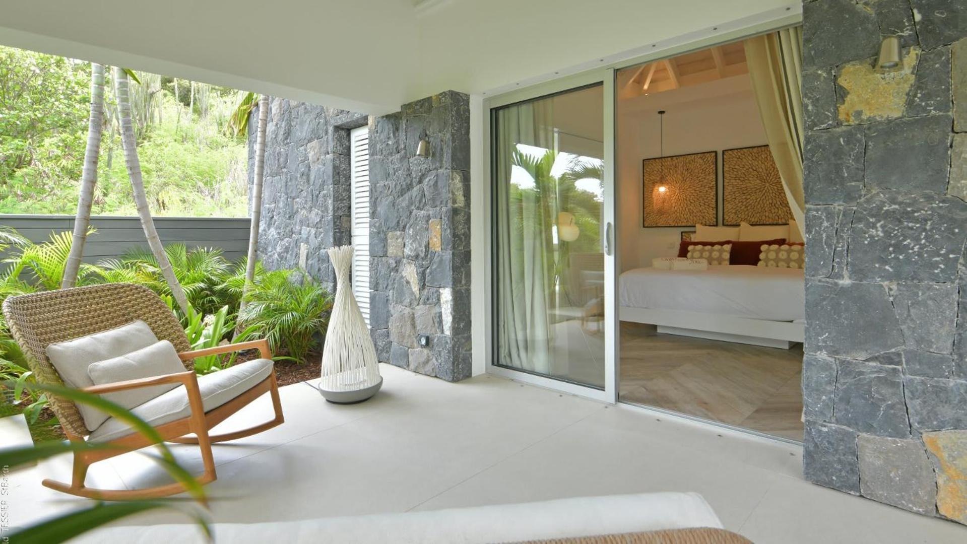 Modern Villa With Two Swimming Pools Petit Cul-de-Sac Bagian luar foto