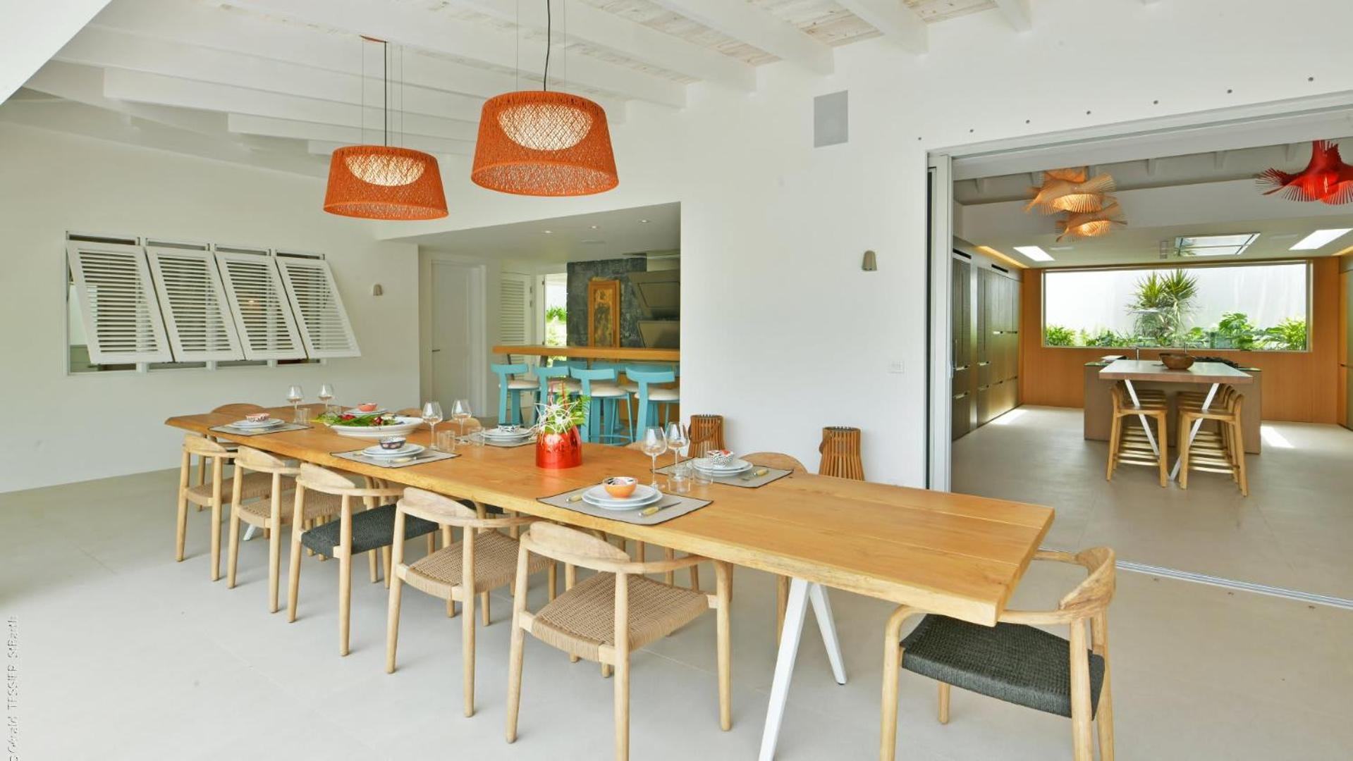 Modern Villa With Two Swimming Pools Petit Cul-de-Sac Bagian luar foto